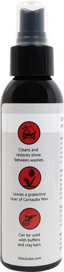 KLOTZ OIL Quick Detailer - 4 fl oz. KS-324