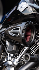PERFORMANCE MACHINE (PM) C4 Series Air Cleaner Kit - Black Ops™ - Touring 0206-2163-SMB