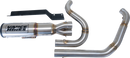 VANCE & HINES 2-into-1 High Output PCX™ Exhaust System - Brushed - Touring 27321-22