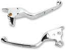 DRAG SPECIALTIES Slotted Wide Blade Lever Set - Chrome H07-0603