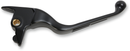 DRAG SPECIALTIES Slotted Wide Blade Replacement Brake Lever - Black H07-0603MB-B
