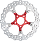 ARLEN NESS Spider Rotor - 12-19/32" - Red - Front 300-111