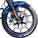 RWD V-TWIN Retro Front Fender - For 19" Wheel - 6" W - FLH/FLT