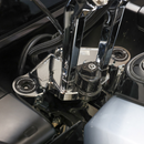 THRASHIN SUPPLY CO. Cover Steering Lock - Gloss Weave Carbon Fiber TSC-3033-0