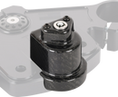 THRASHIN SUPPLY CO. Cover Steering Lock - Gloss Weave Carbon Fiber TSC-3033-0