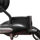 THRASHIN SUPPLY CO. Master Cylinder Cover - Brake - Front - Black/Twice-Cut TSC-3176-4