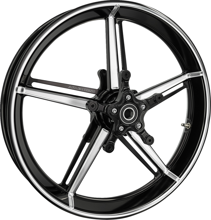 ARLEN NESS Wheel with Hub/Adapter - Factory 24 - Front - Black/Contrast Cut - 19x3.25 91-653