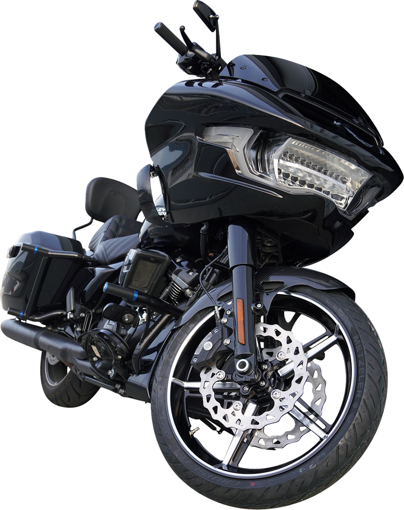 ARLEN NESS Wheel with Hub/Adapter - Factory 24 - Front - Black/Contrast Cut - 21x3.5 91-654