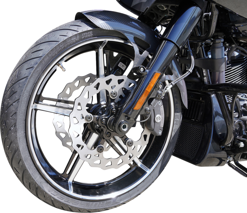 ARLEN NESS Wheel with Hub/Adapter - Factory 24 - Front - Black/Contrast Cut - 21x3.5 91-654