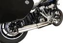 BASSANI XHAUST 4" Slip-On Muffler with 2-1/2" x 10" Baffle Core - Chrome - 49-State 1S38FP