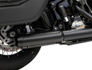 BASSANI XHAUST 4" Slip-On Muffler with 2-1/2" x 10" Baffle Core - Black - 49-State 1S38FB
