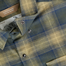 BILTWELL HI Test Flannel Shirt - Moss - 2XL 8128-126-006