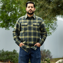 BILTWELL HI Test Flannel Shirt - Moss - 2XL 8128-126-006