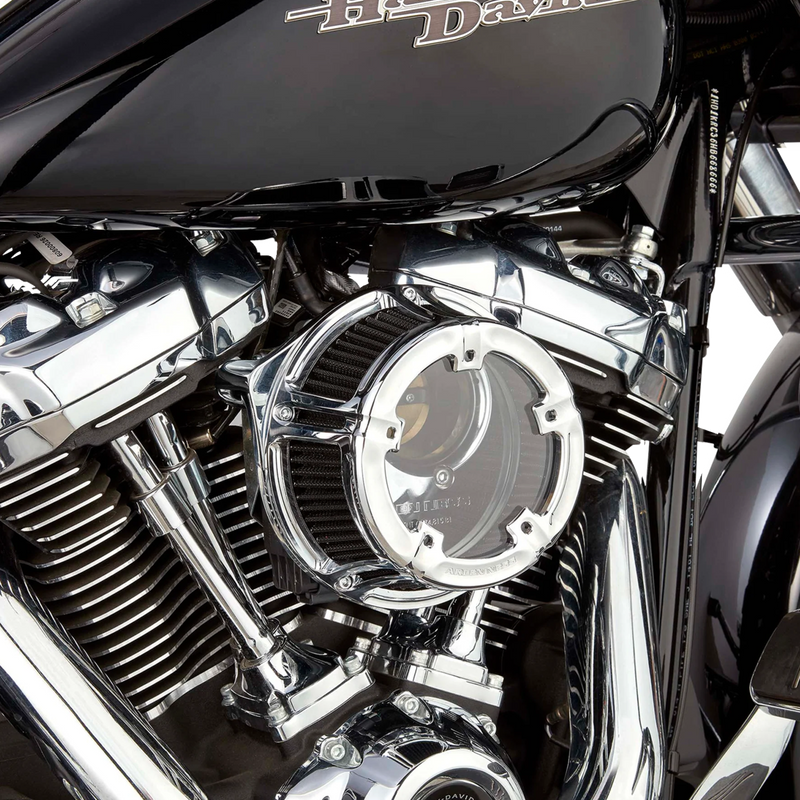 ARLEN NESS Method* Clear Series Air Cleaner - Chrome 600-238