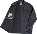 BILTWELL El Dorado Shirtjack - Black - Large 8129-121-004
