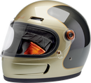 BILTWELL Gringo SV Helmet - Tracker - Gloss Metallic Champagne/Charcoal - 2XL 1006-5100-506