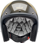 BILTWELL Bonanza Helmet - Scallop - Metallic Charcoal/Champagne - Small 1001-589-202
