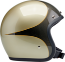 BILTWELL Bonanza Helmet - Scallop - Metallic Charcoal/Champagne - Small 1001-589-202