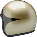 BILTWELL Bonanza Helmet - Scallop - Metallic Charcoal/Champagne - Small 1001-589-202