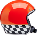 BILTWELL Bonanza Helmet - Competition - Orange - Large 1001-590-204