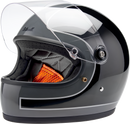 BILTWELL Gringo S Helmet - Tracker - Gloss Storm Gray/Black - Large 1003-562-504