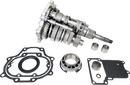 JIMS Fat 6 Super Gear Kit - Polished - '06-'17 Harley-Davidson 8601