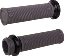 ODI Ruffian Lock-On Street Grips - TBW - Graphite/Black V30HTWH-B