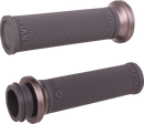 ODI Ruffian Lock-On Street Grips - TBW - Black/Gunmetal V30HTWH-H