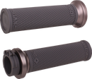 ODI Ruffian Lock-On Street Grips - Cable - Black/Gunmetal V30HCWH-H