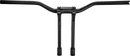 PERFORMANCE MACHINE (PM) Phatbar & Riser Kit - Internal Wiring - 11-1/2" - Black Ops 0208-2197M-SMB