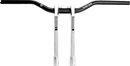 PERFORMANCE MACHINE (PM) Phatbar & Riser Kit - Internal Wiring - 11-1/2" - Chrome 0208-2197M-CH