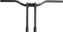 PERFORMANCE MACHINE (PM) Phatbar & Riser Kit - Internal Wiring - 11-1/2" - Black Ops 0208-2197M-SMB