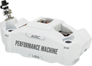 PERFORMANCE MACHINE (PM) Radial Mount Caliper - Front Left - White 0052-2427-WC