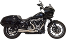 BASSANI XHAUST 2-into-1 Ripper Exhaust System with Megaphone Muffler - Stainless - 49-State - M8 Softail 1S79SSE