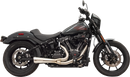BASSANI XHAUST 2-into-1 Ripper Exhaust System with Megaphone Muffler - Short - Chrome - M8 Softail 1S75