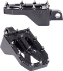 THRASHIN SUPPLY CO. Aggressor Foot Pegs - Rear - Black - HD '72-'25 TSC-2022-1-D