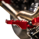 THRASHIN SUPPLY CO. Aggressor Foot Pegs - Rear - Red - HD '72-'25 TSC-2022-2-D
