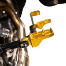 THRASHIN SUPPLY CO. Aggressor Foot Pegs - Rear - Gold - HD '72-'25 TSC-2022-5-D