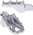 THRASHIN SUPPLY CO. Aggressor Foot Pegs - Rear - Chrome - FL/FX '18-'25 TSC-2022-3-SR