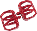 THRASHIN SUPPLY CO. Mini Aggressor Floorboards - Red - Rear TSC-2031-2-D
