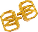 THRASHIN SUPPLY CO. Mini Aggressor Floorboards - Gold - Rear TSC-2031-5-D