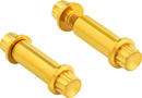 ARLEN NESS Bolt Kit - Footpeg - 12-Point - Titanium - Gold 300-802