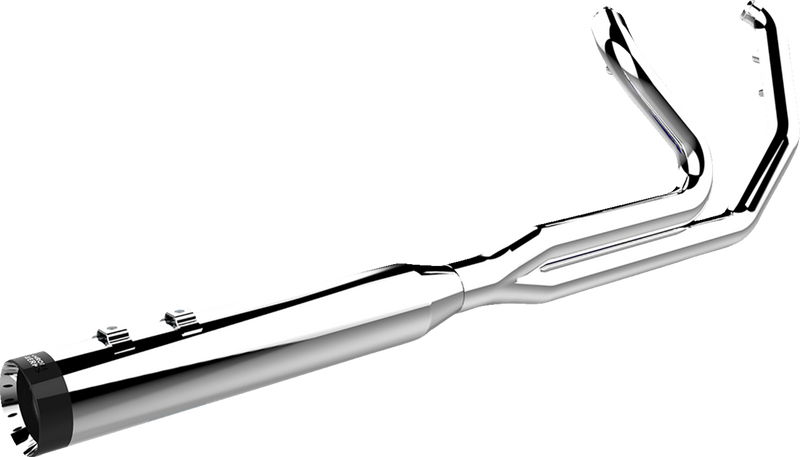 KHROME WERKS 2-into-1 Outlaw-SR Exhaust System - Chrome - Without End Cap - Twin Cam Touring 200780-SR