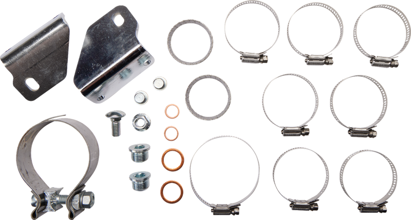 KHROME WERKS 2-into-1 Outlaw-SR Exhaust System - Black - Without End Cap - M8 Touring 200775-SR