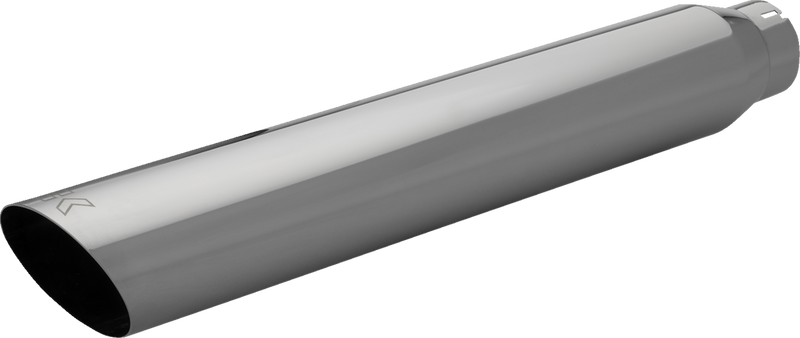 KHROME WERKS Slip-On Slash Down Muffler - 4" - Chrome - M8 Softail 40FSL-4031-CHR