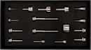 TRASK Bitchin' Bolts Hardware Kit - Titanium - M8 - Peg Mount TM-1050-F