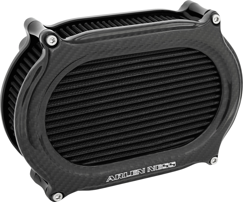 ARLEN NESS Stage 2 Oval Air Cleaner Kit - Carbon Fiber 600-218