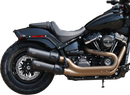 S&S CYCLE Grand National Slip-On Mufflers - Guardian Black - FXFB 550-0734