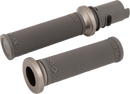 ODI Ruffian Lock-On Street Grips - CVO - Graphite/Gunmetal V30HTCH-H