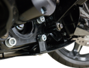 THRASHIN SUPPLY CO. Skid Plate - Carbon Fiber/Gloss - With Black Brackets - FLHX/FLTRX TSC-3034-1